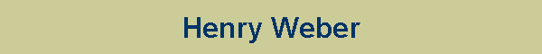 Henry Weber